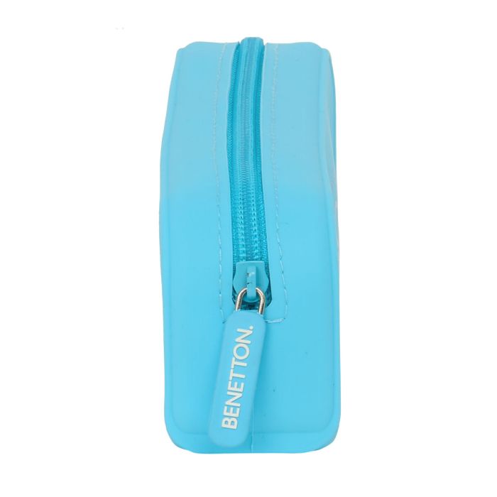 Estuche Escolar Benetton Spring Azul cielo 18.5 x 7.5 x 5.5 cm 2