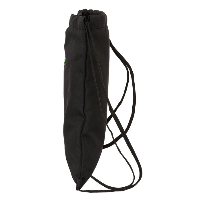 Bolsa Mochila con Cuerdas Kappa Black Negro 35 x 40 x 1 cm 3