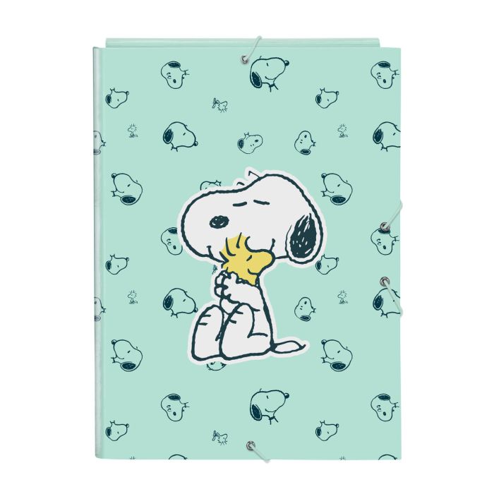 Carpeta Snoopy Groovy Verde A4