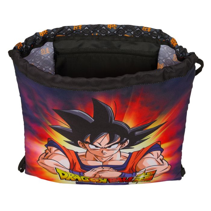 Bolsa Mochila con Cuerdas Dragon Ball Negro 35 x 40 x 1 cm 3