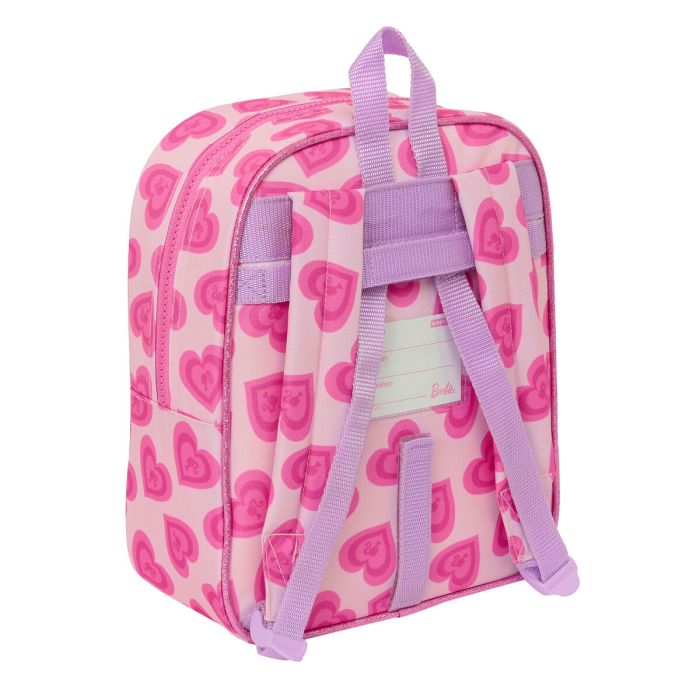 Mochila Infantil Barbie Love Rosa 22 x 27 x 10 cm 1