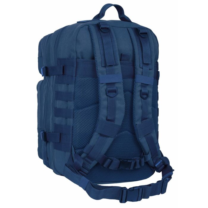 Mochila Escolar Safta Basic Azul marino 7