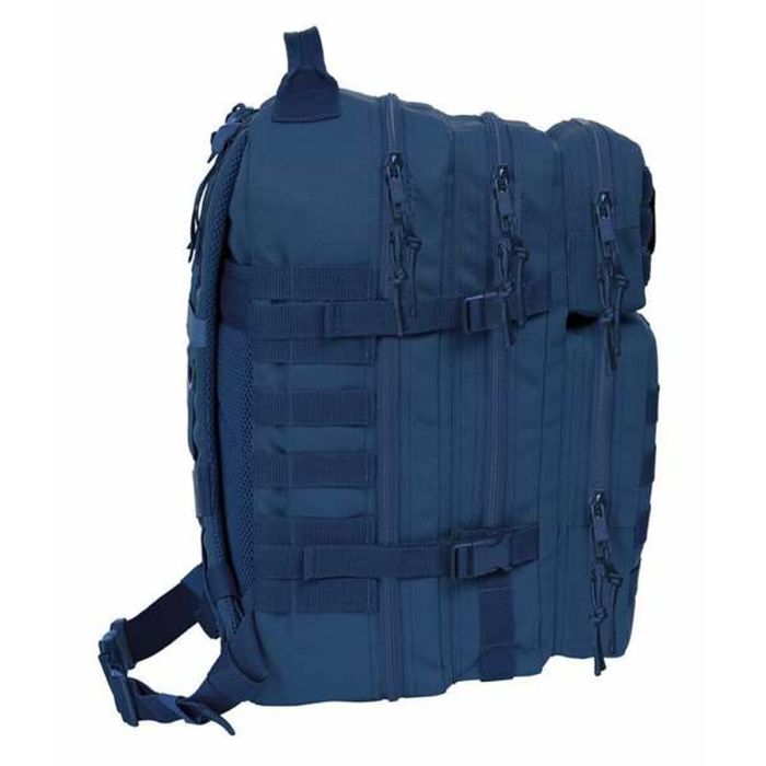 Mochila Escolar Safta Basic Azul marino 3