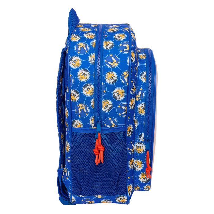 Mochila Escolar Sonic Prime Azul 32 x 38 x 12 cm 1