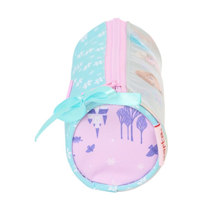 Estuche Escolar Frozen Cool days Violeta Azul cielo 20 x 7 x 7 cm 1