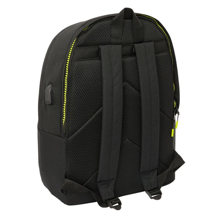 Mochila Escolar Munich +usb munich Negro 31 x 44 x 18 cm 2