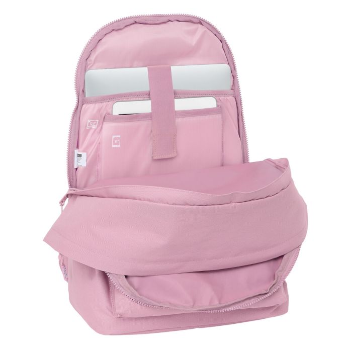 Mochila para Portátil Munich Basic Rosa 31 x 44 x 18 cm 1