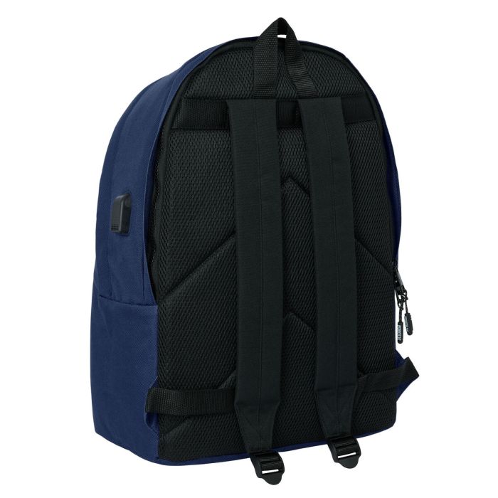 Mochila para Portátil Munich Basic Azul marino 31 x 44 x 18 cm 3