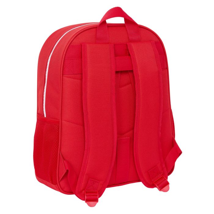 Mochila Escolar Sevilla Fútbol Club Rojo 32 x 38 x 12 cm 2