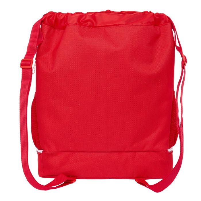 Bolsa Mochila con Cuerdas Sevilla Fútbol Club Rojo 35 x 40 x 1 cm 3