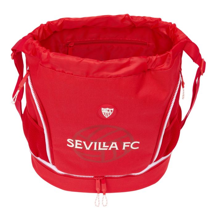 Bolsa Mochila con Cuerdas Sevilla Fútbol Club Rojo 35 x 40 x 1 cm 1