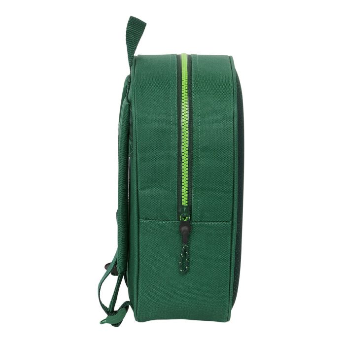 Mochila Escolar con Ruedas Real Betis Balompié Verde 22 x 27 x 10 cm 1