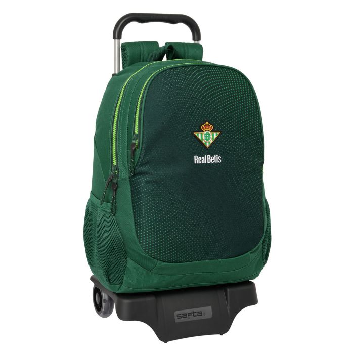 Mochila Safta Mod. 754 Con Carro 905 Resistente Agua Real Betis Balompie 430x300x140 mm