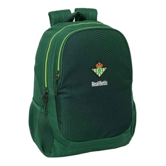 Mochila Safta Adaptada Carro Resistente Al Agua Real Betis Balompie 440x320x160 mm