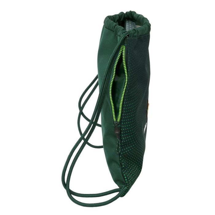 Bolsa Mochila con Cuerdas Real Betis Balompié Verde 35 x 40 x 1 cm 2