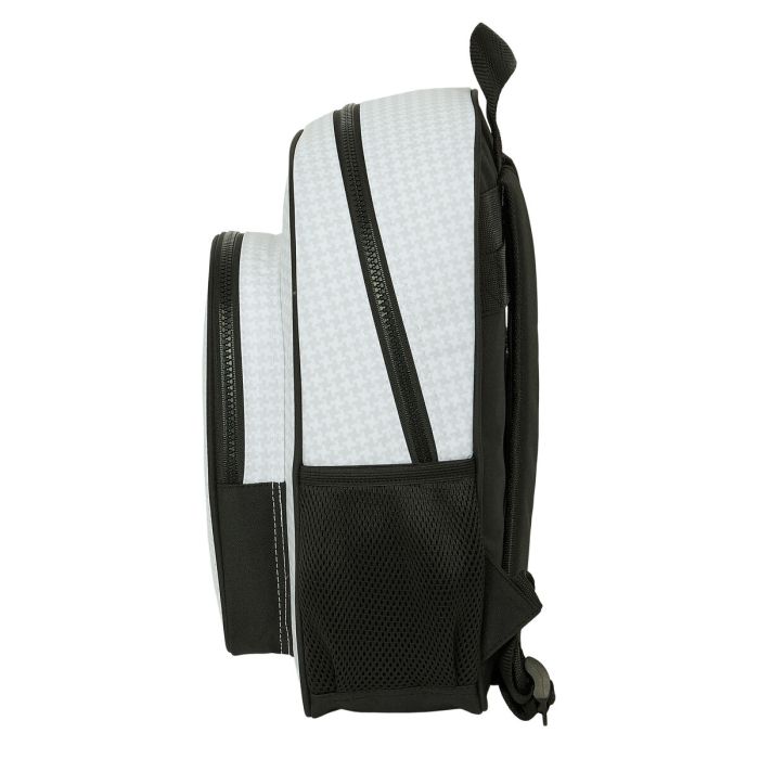 Mochila Escolar Real Madrid C.F. 24/25 Blanco Gris 28 x 34 x 10 cm 2