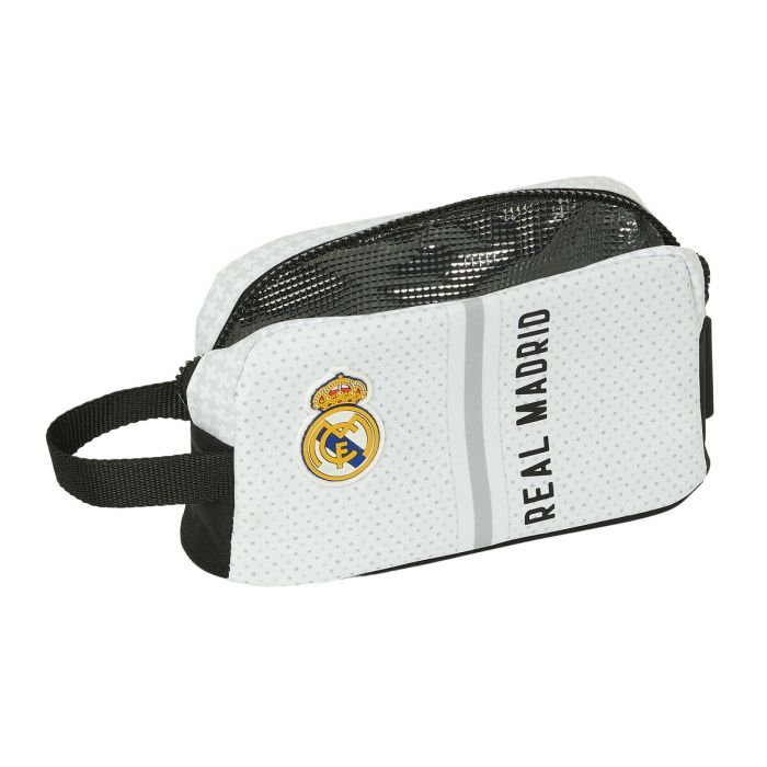 Portadesayunos Térmico Real Madrid C.F. Blanco Gris 21,5 x 12 x 6,5 cm 2