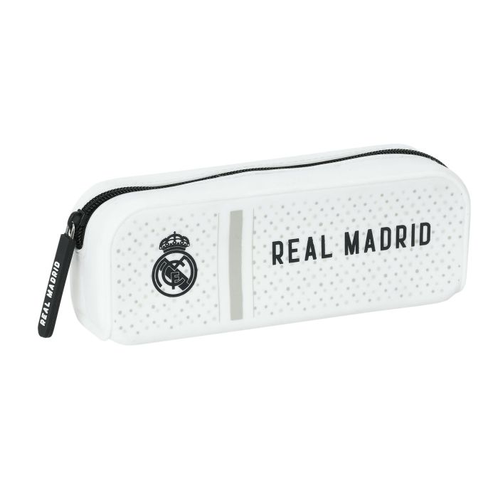 Portatodo Real Madrid C.F. 24/25 Blanco Gris 18.5 x 7.5 x 5.5 cm Cuadrado