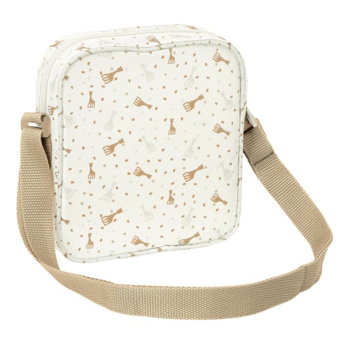 Bolso Bandolera Sophie la Girafe Beige 16 x 18 x 4 cm 1