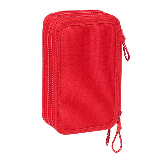 Plumier Triple Atlético Madrid Rojo 12,5 x 19,5 x 5,5 cm 36 Piezas 3