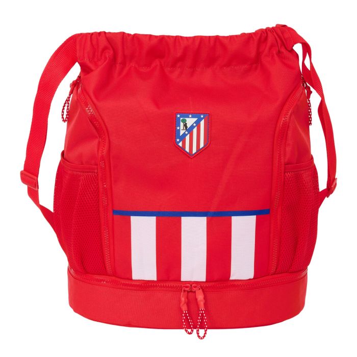 Bolsa Mochila con Cuerdas Atlético Madrid Rojo 35 x 40 x 1 cm