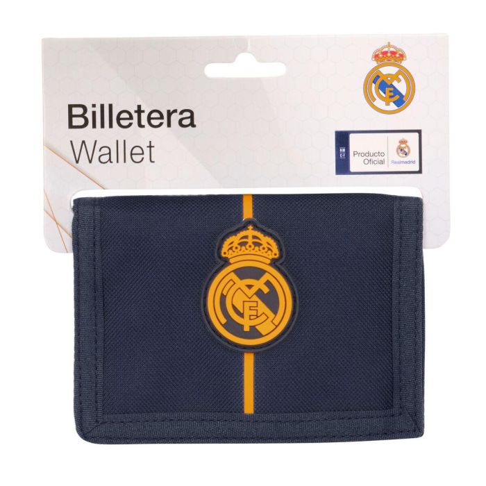 Billetera real madrid 2ª equipacion 24/25 12,5x9,5x1 cm