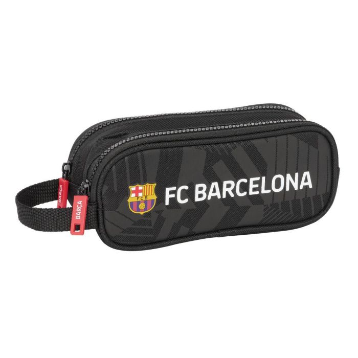 Portatodo doble f.c.barcelona "black" 21x8x6 cm