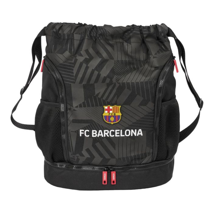 Saco mochila f.c.barcelona "black" 35x40x1 cm