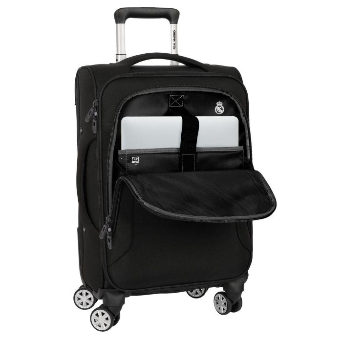 Trolley de Cabina Real Madrid C.F. Premium Negro 20'' 35 x 51 x 20 cm 5