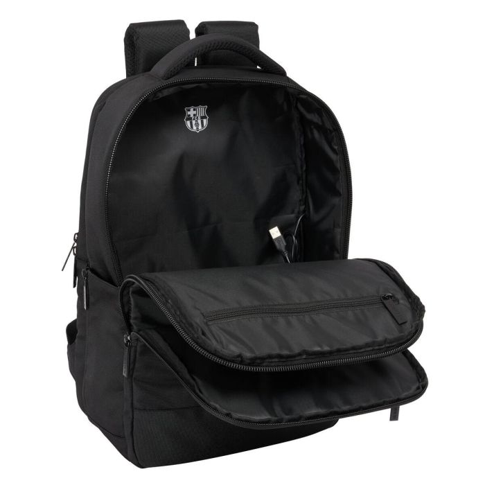 Mochila para Portátil F.C. Barcelona Premium Negro 29 x 44 x 15 cm 3