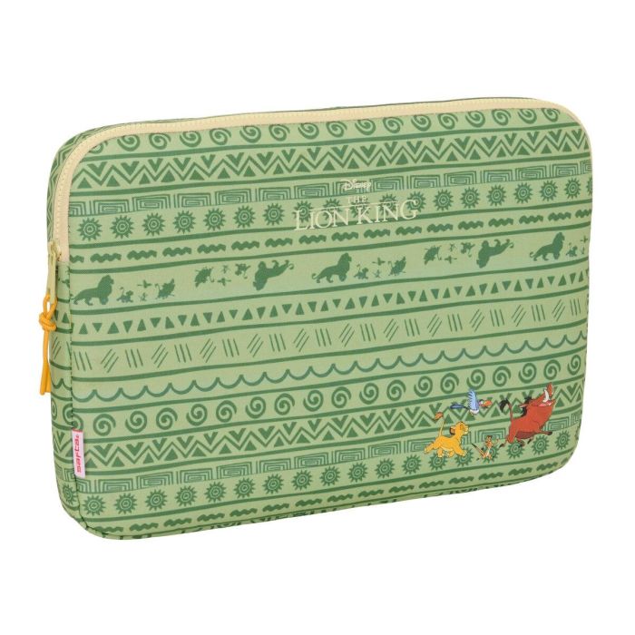 Funda para Portátil Mufasa Verde Beige 15,6'' 39,5 x 27,5 x 3,5 cm