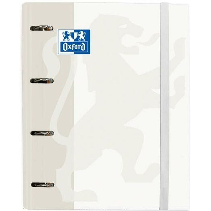 Carpeta de anillas Oxford Classic Blanco A4+ (4 Unidades) 1