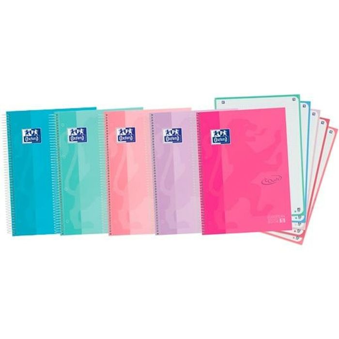 Cuaderno Oxford Ebook 5 Touch Multicolor A4+ 120 Hojas (15 Unidades) 1