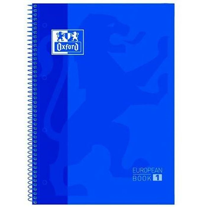 Cuaderno Oxford European Book Azul marino A4 5 Piezas