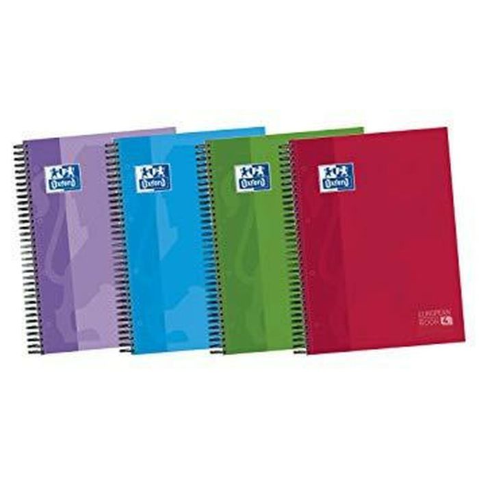 Set de Cuadernos Oxford Multicolor A4+ 120 Hojas (3 Unidades) 2