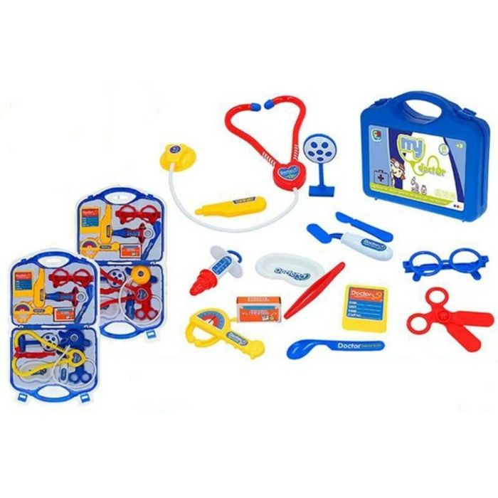 Maletín Médico de Juguete con Accesorios My Doctor Colorbaby (14 pcs)