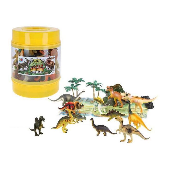 Set de Figuras de Animales Dino Plástico