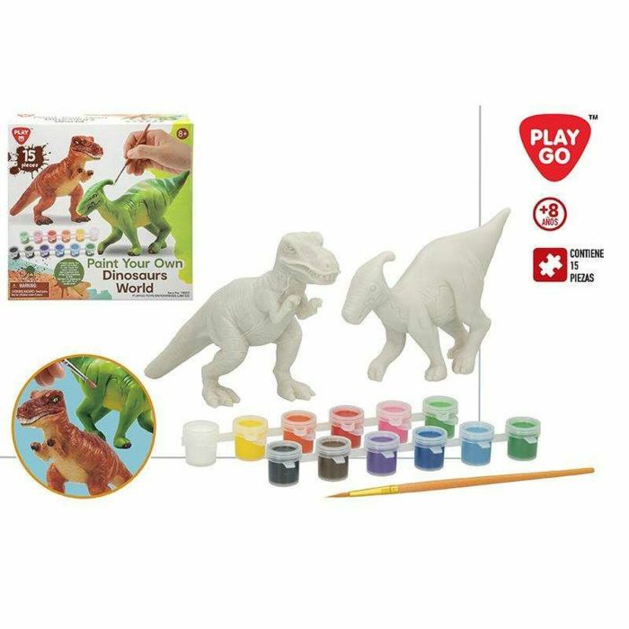 Set de pintura Colorbaby Dinosaurs World 6,5 x 21,5 x 21,5 cm
