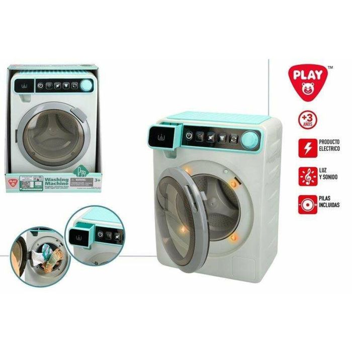 Lavadora de juguete PlayGo Lavadora Eléctrico 24 x 18 x 12 cm Lavadora de juguete PlayGo Lavadora Eléctrico 24 x 18 x 12 cm
