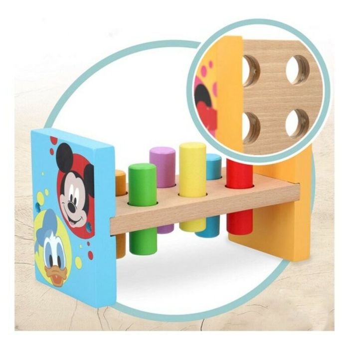 Juego de Madera Disney 48707 Martillo (8 pcs) 2