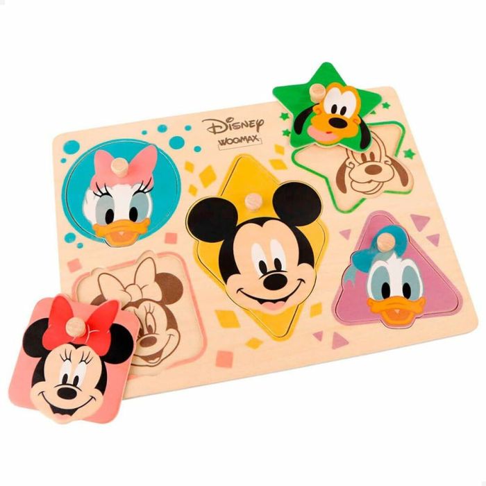 Puzzle Infantil de Madera Disney 1