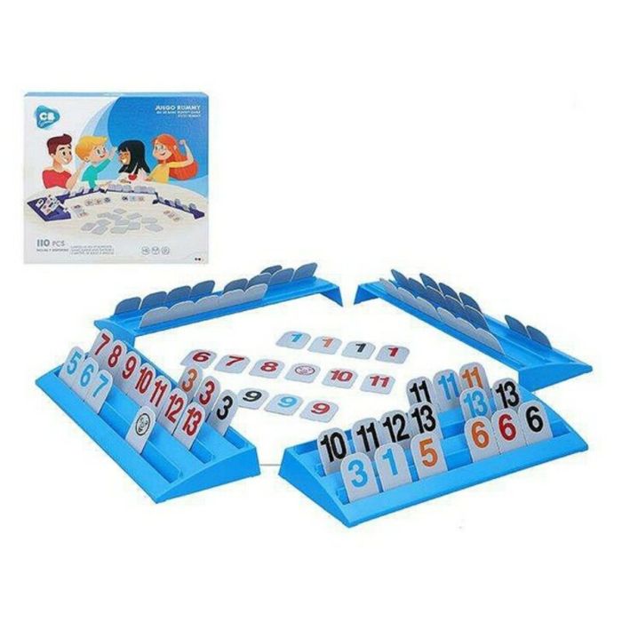 Juego de Mesa Rummy Colorbaby 49038