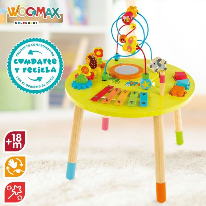 Centro de actividades Woomax 39,5 x 50,5 x 39,5 cm 3