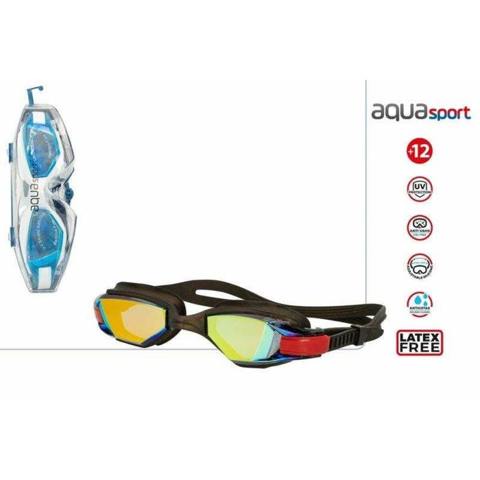 Gafa natacion de silicona adulto anti vaho aqua sport - modelos surtidos