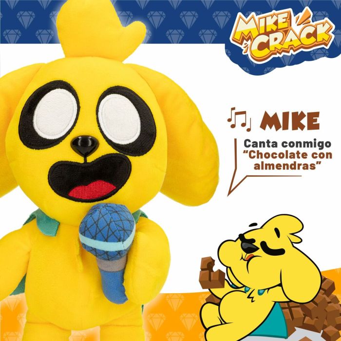 Peluche con Sonido Mikecrack Amarillo 29 cm 5