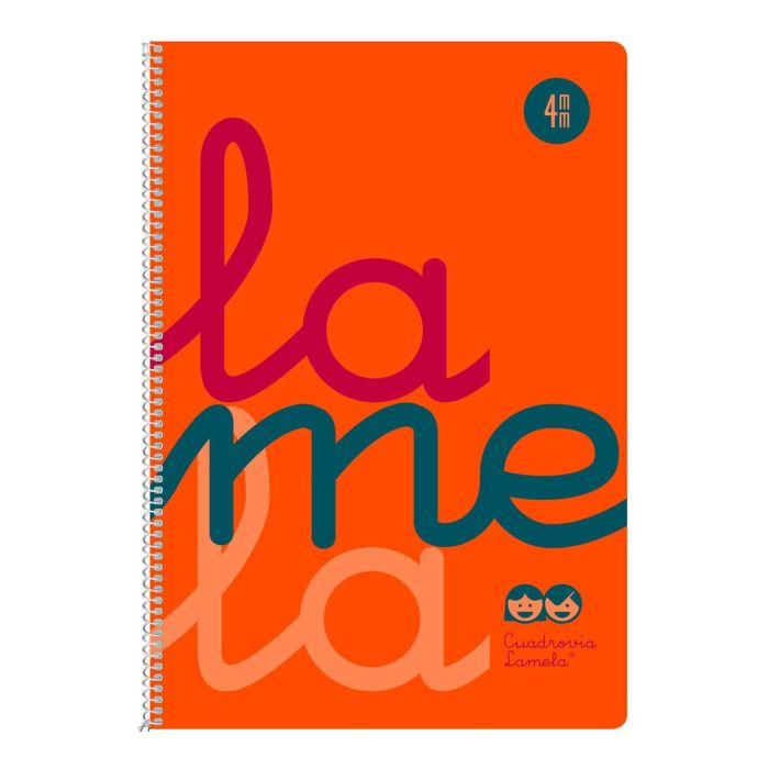 Cuaderno Lamela Multicolor 80 Hojas Cuarto (5 Unidades) 6