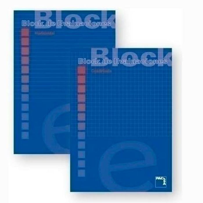 Bloc de Notas Pacsa Azul A4 50 Hojas (10 Unidades) 1