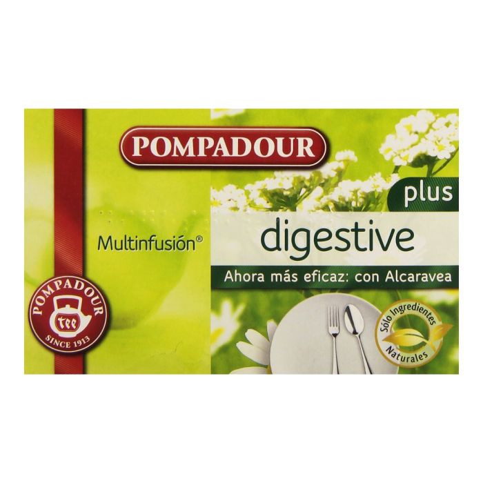 Infusión Pompadour Digestive Plus (20 uds) Infusión Pompadour Digestive Plus (20 uds)