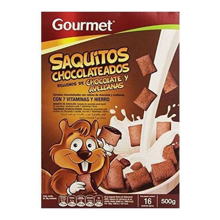 Cereales Gourmet Saquitos Choco (500 g) Cereales Gourmet Saquitos Choco (500 g)