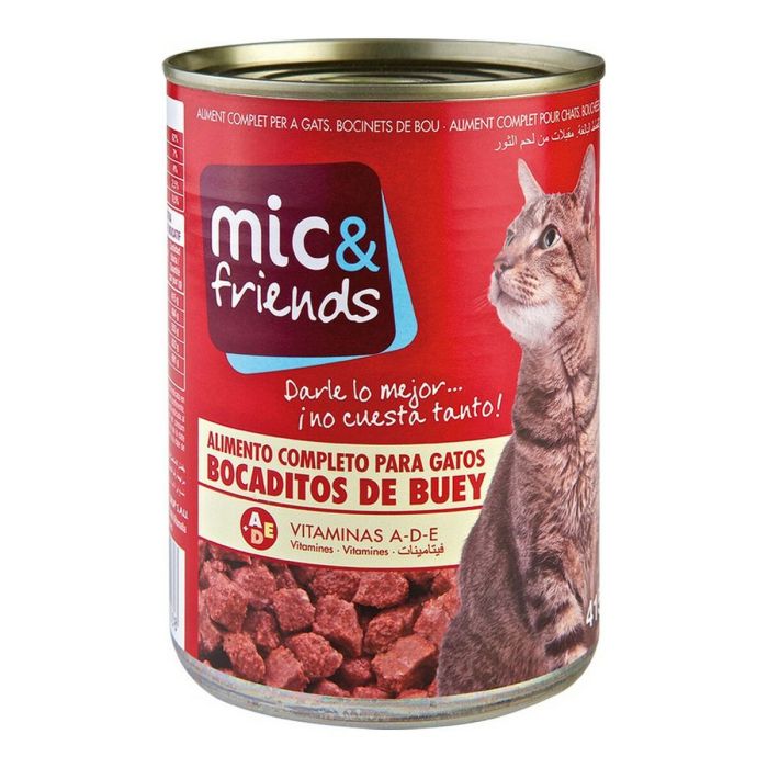 Comida para gato Mic&Friends Bocaditos (425 g) Comida para gato Mic&Friends Bocaditos (425 g)